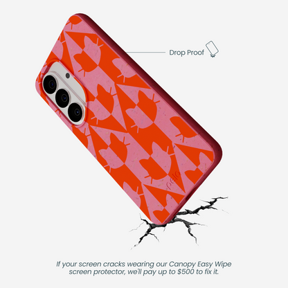 Bubblegum Pink Purr Samsung Galaxy S26 Case
