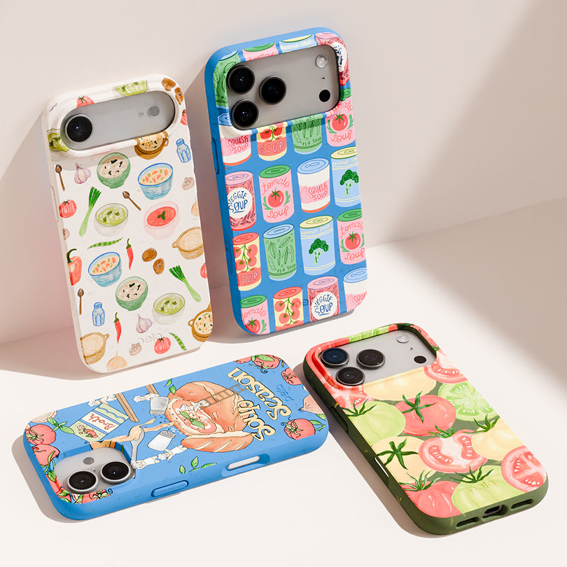 Electric Blue Soup Stories Samsung Galaxy S26+(Plus) Case