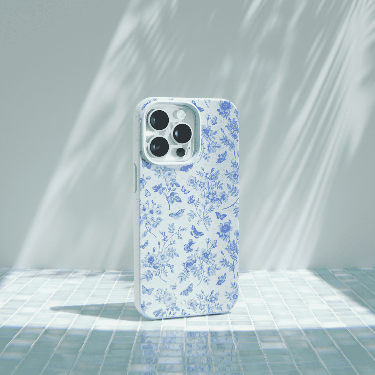 Powder Blue Porcelain Samsung Galaxy S26 Ultra Case