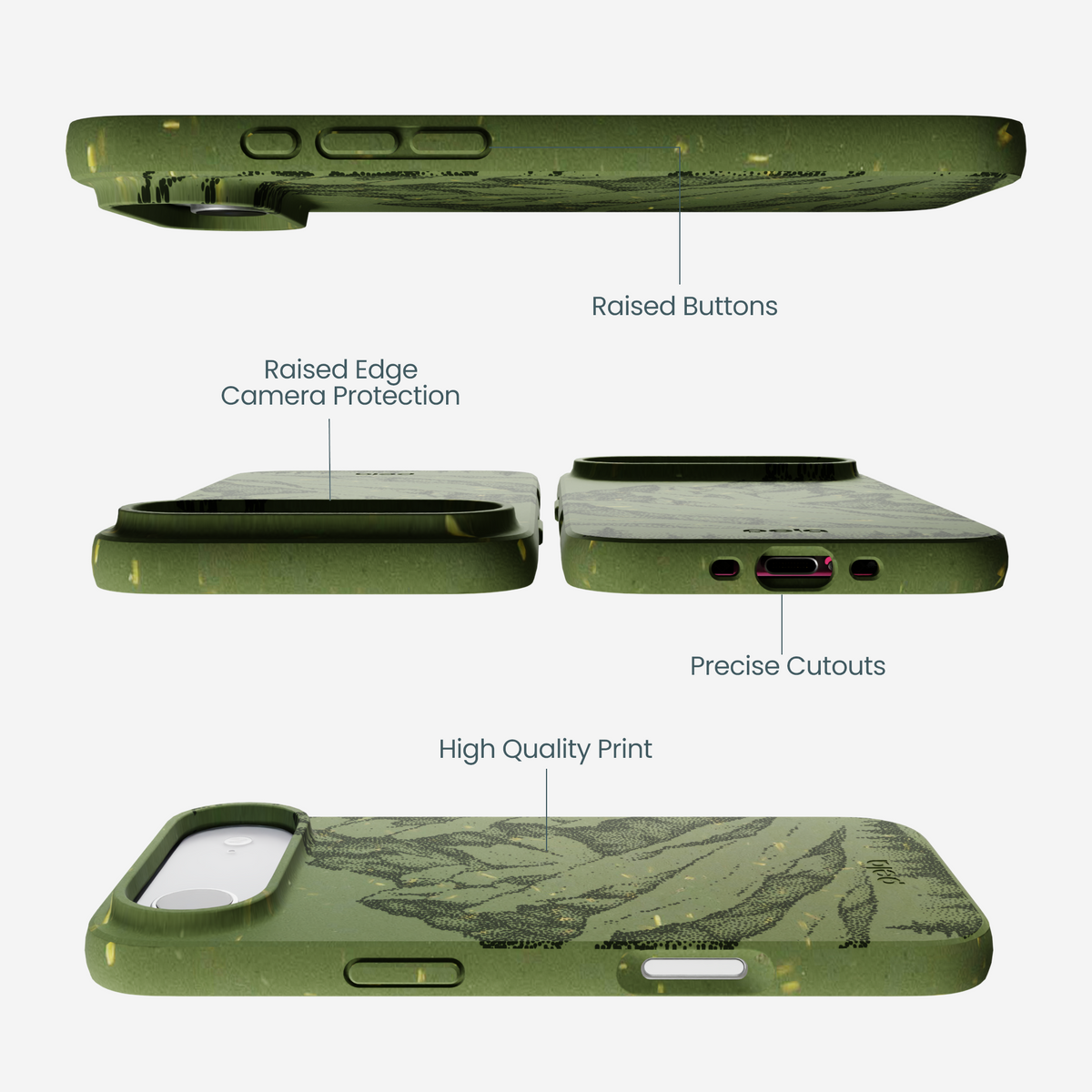 Forest Floor Quiet Climb iPhone Air Case