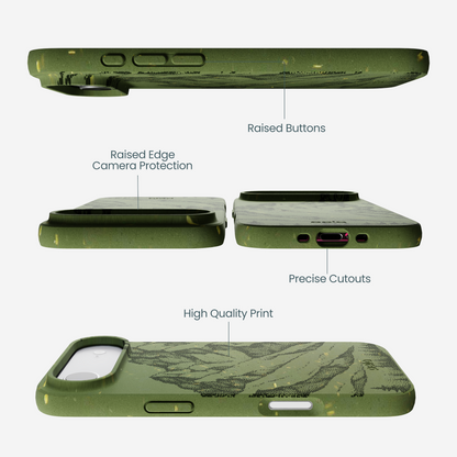 Forest Floor Quiet Climb iPhone Air Case