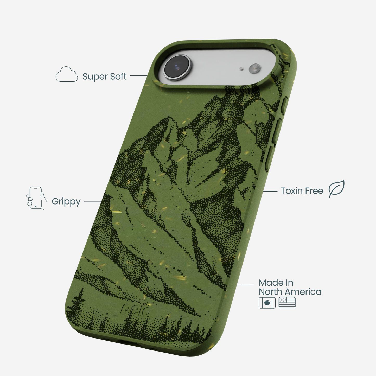 Forest Floor Quiet Climb iPhone Air Case
