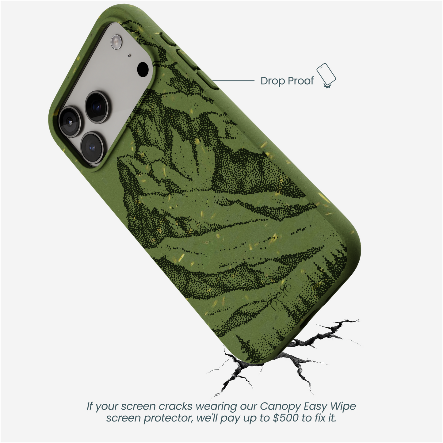 Forest Floor Quiet Climb iPhone 17 Pro Max Case