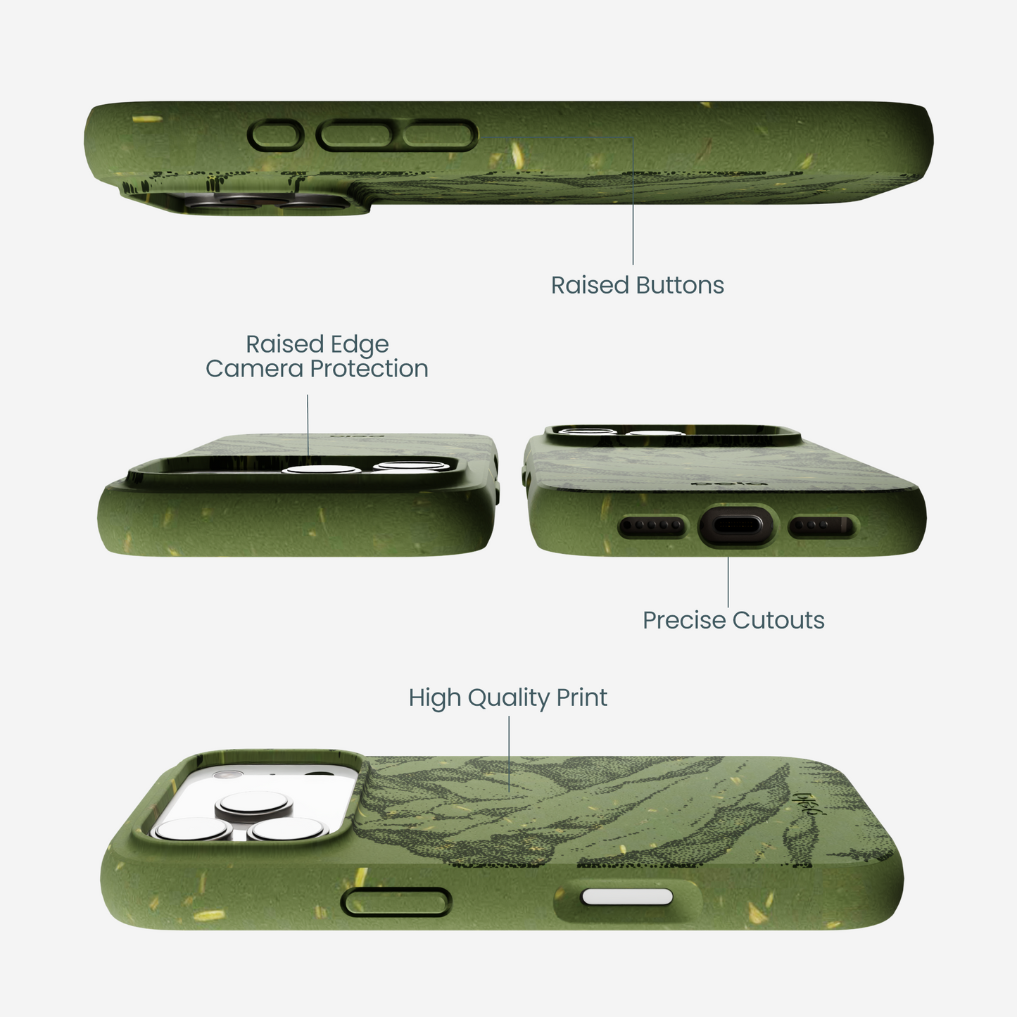 Forest Floor Quiet Climb iPhone 17 Pro Case