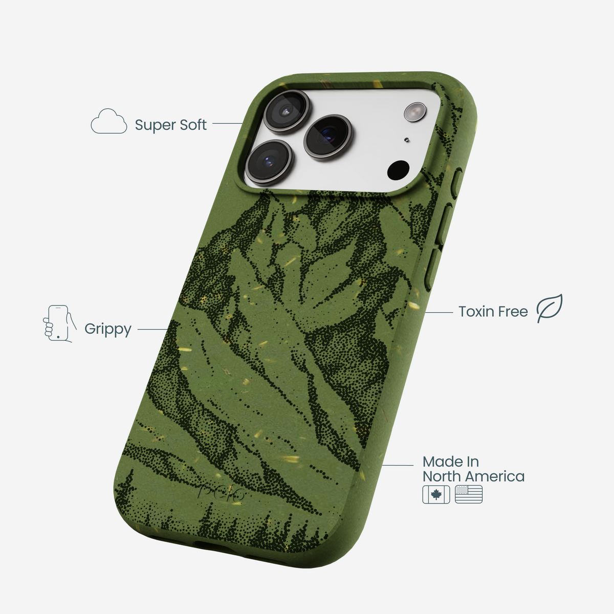 Forest Floor Quiet Climb iPhone 17 Pro Case