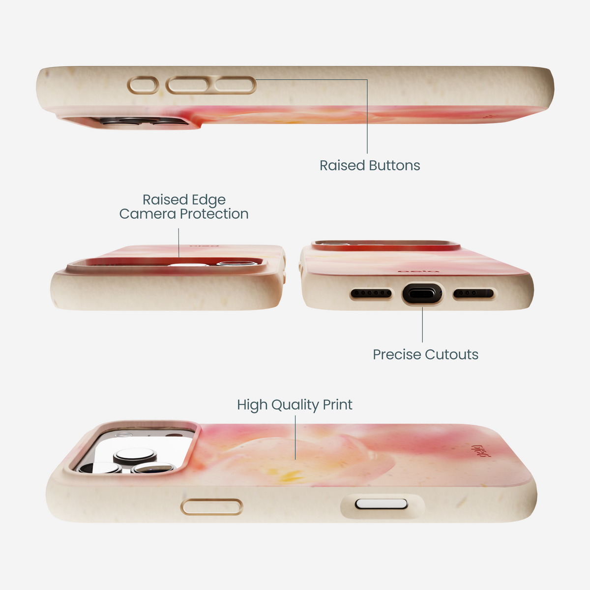 Seashell Radiate iPhone 17 Pro Max Case