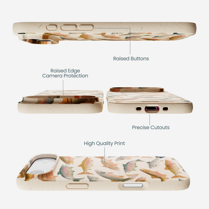 Seashell Rainbow Trout iPhone Air Case