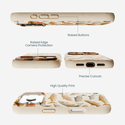 Seashell Rainbow Trout iPhone 17 Pro Case