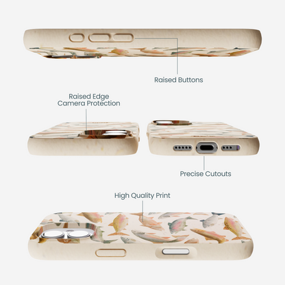 Seashell Rainbow Trout iPhone 17 Case