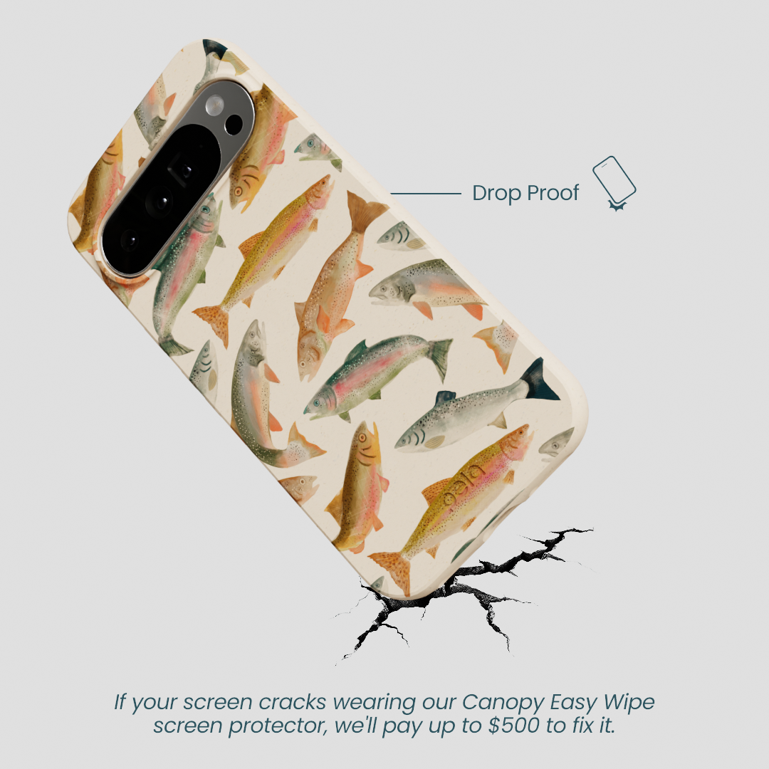 Seashell Rainbow Trout Google Pixel 10 Pro XL Case
