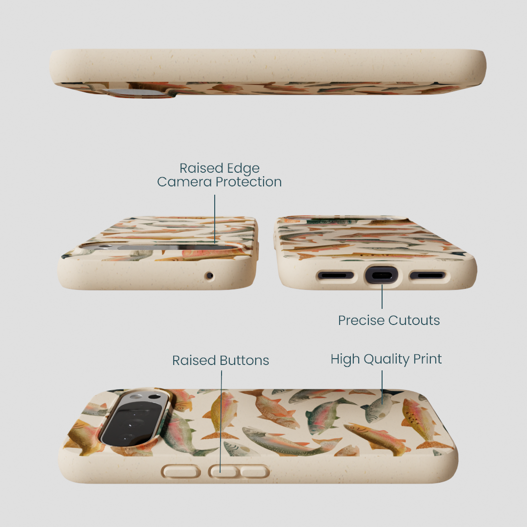 Seashell Rainbow Trout Google Pixel 10 Pro XL Case