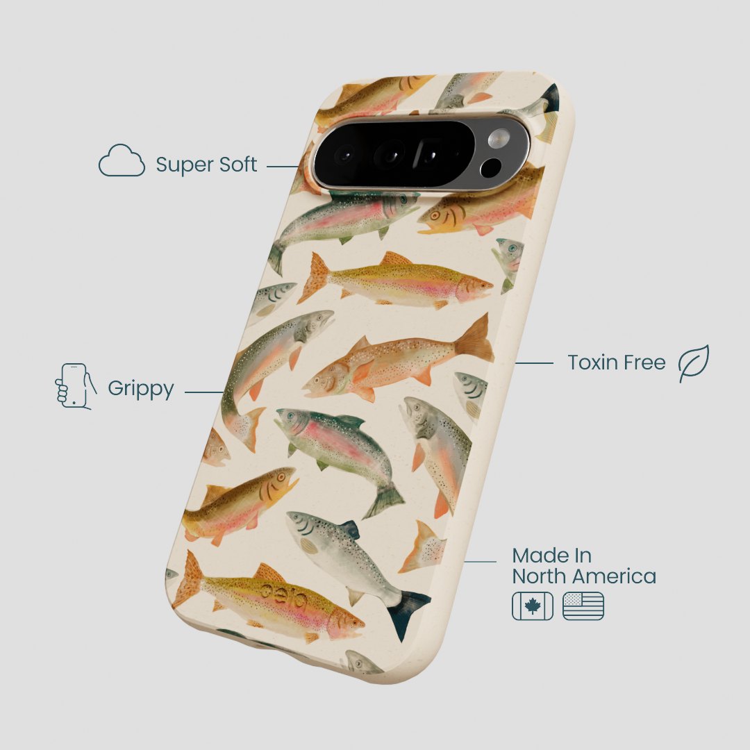 Seashell Rainbow Trout Google Pixel 10 Pro XL Case