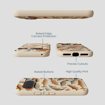 Seashell Rainbow Trout Google Pixel 10/10 Pro Case