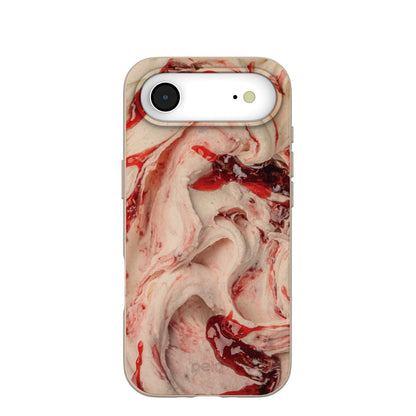 Seashell Raspberry Ripple iPhone Air Case