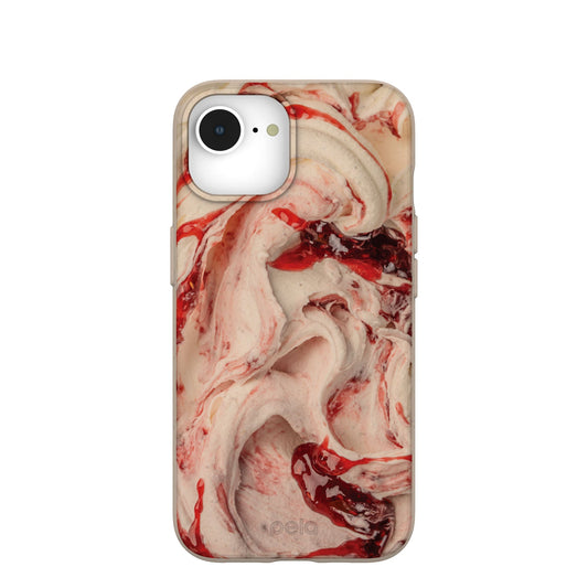 Seashell Raspberry Ripple iPhone 16e/17e Case