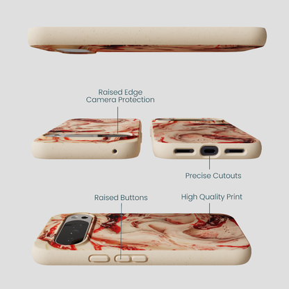 Seashell Raspberry Ripple Google Pixel 10 Pro XL Case