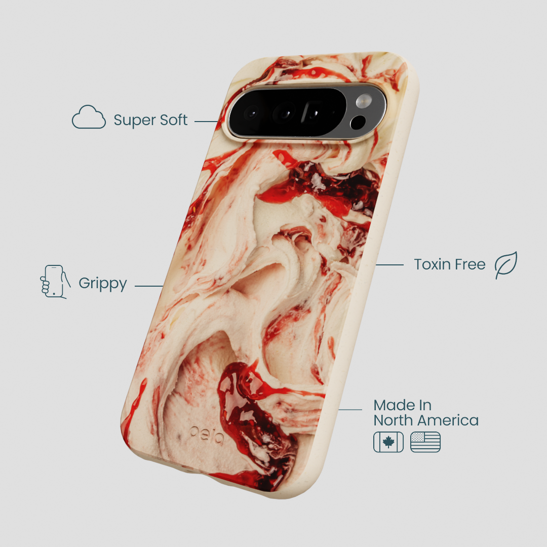 Seashell Raspberry Ripple Google Pixel 10 Pro XL Case