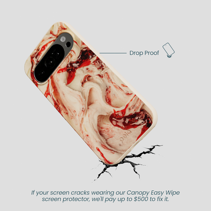 Seashell Raspberry Ripple Google Pixel 10/10 Pro Case
