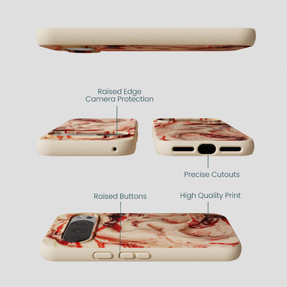 Seashell Raspberry Ripple Google Pixel 10/10 Pro Case