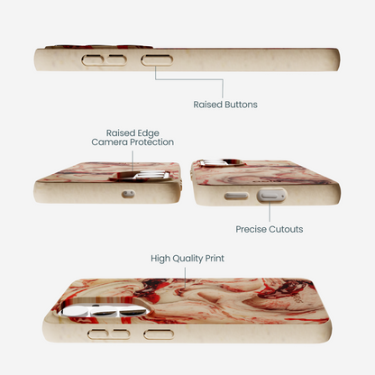 Seashell Raspberry Ripple Samsung Galaxy S26 Case