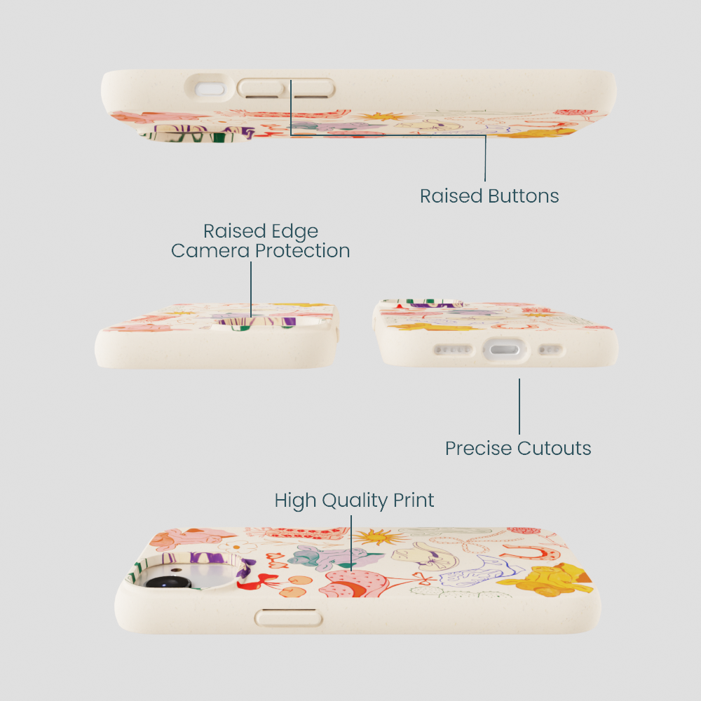 Seashell Retro Rodeo iPhone 16e/17e Case