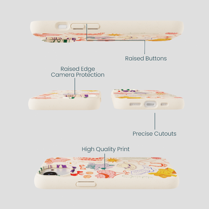 Seashell Retro Rodeo iPhone 16e/17e Case