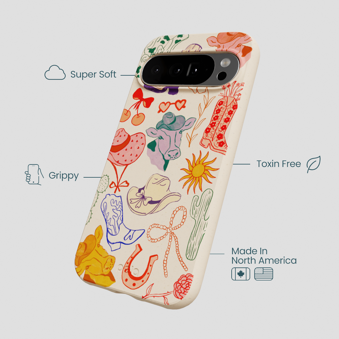 Seashell Retro Rodeo Google Pixel 10 Pro XL Case
