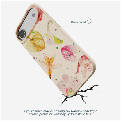 Seashell Rhinestone Bouquet iPhone Air Case