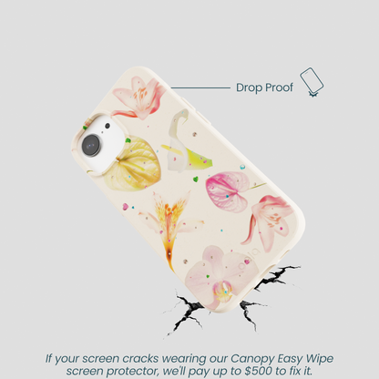 Seashell Rhinestone Bouquet iPhone 16e/17e Case