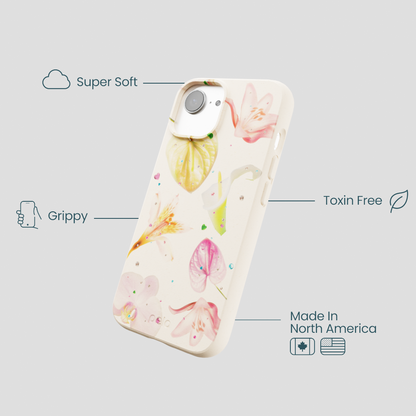 Seashell Rhinestone Bouquet iPhone 16e/17e Case