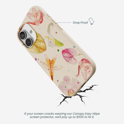 Seashell Rhinestone Bouquet iPhone 17 Case