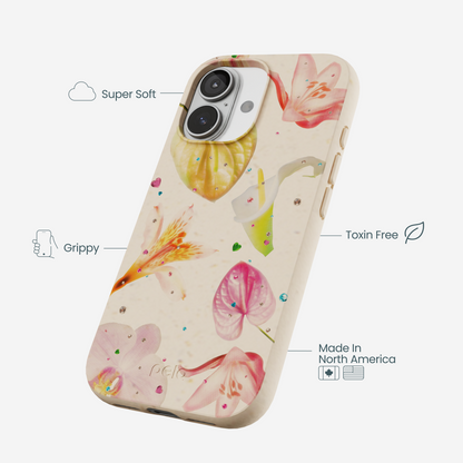 Seashell Rhinestone Bouquet iPhone 17 Case