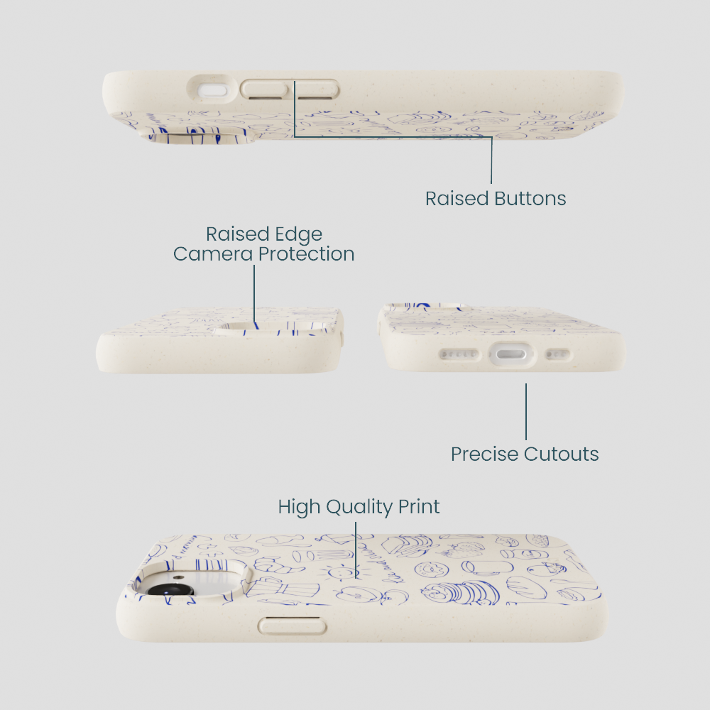 London Fog Rise and Shine iPhone 16e/17e Case