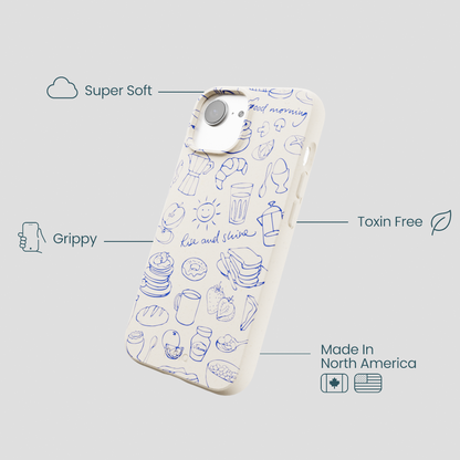 London Fog Rise and Shine iPhone 16e/17e Case
