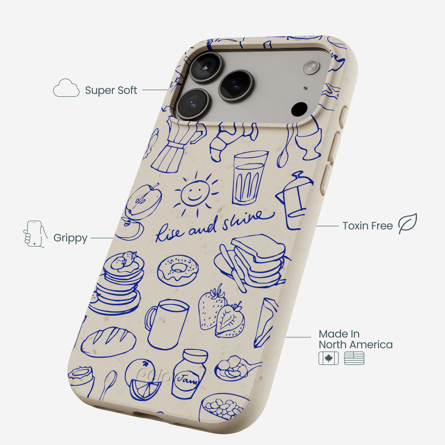 London Fog Rise and Shine iPhone 17 Pro Max Case