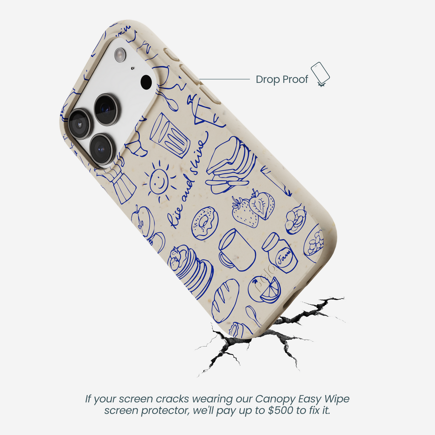 London Fog Rise and Shine iPhone 17 Pro Case