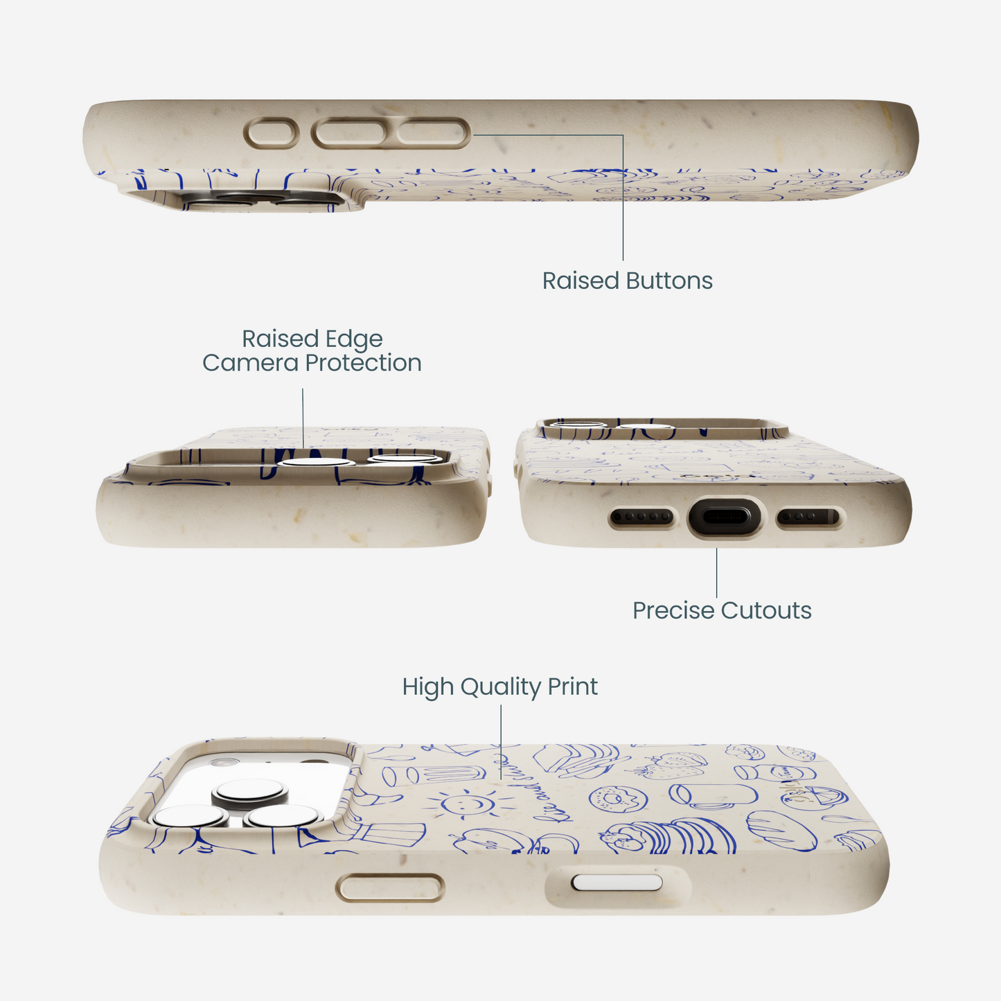 London Fog Rise and Shine iPhone 17 Pro Case
