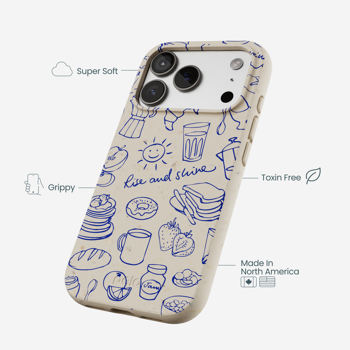 London Fog Rise and Shine iPhone 17 Pro Case