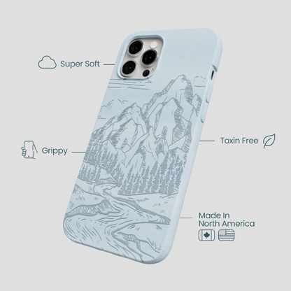 Powder Blue Rockies iPhone 12 Pro Max Case
