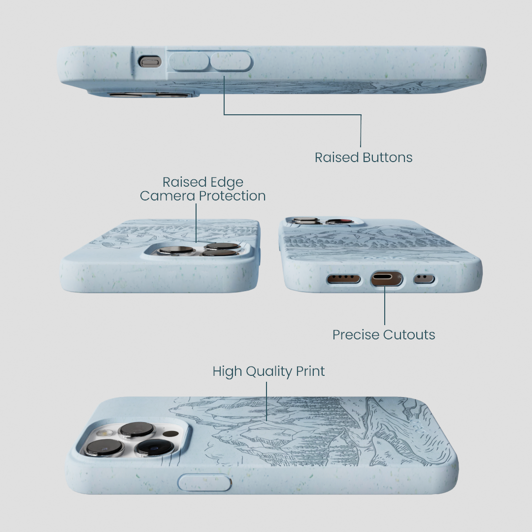 Powder Blue Rockies iPhone 13 Pro Max Case