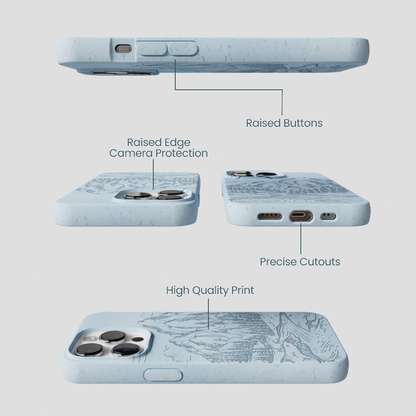 Powder Blue Rockies iPhone 13 Pro Case