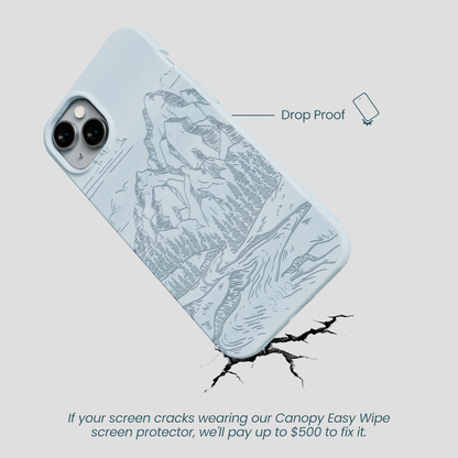 Powder Blue Rockies iPhone 14 Plus Case