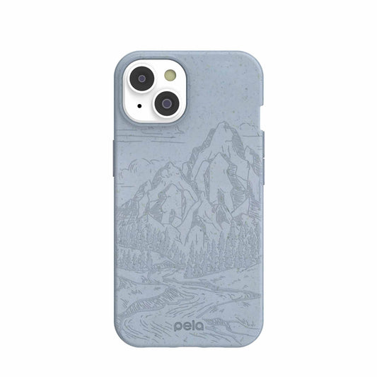 Powder Blue Rockies iPhone 14 Case