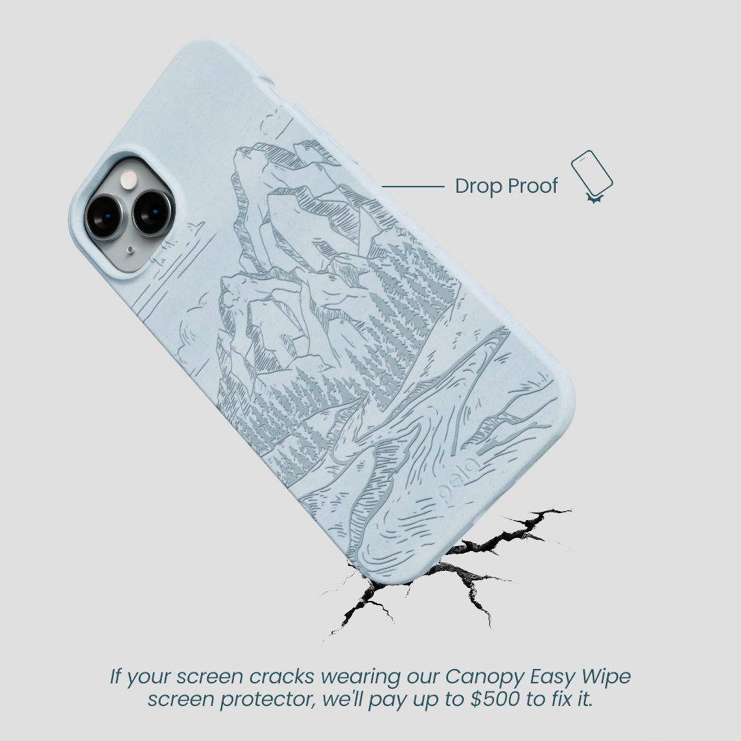 Powder Blue Rockies iPhone 15 Plus Case