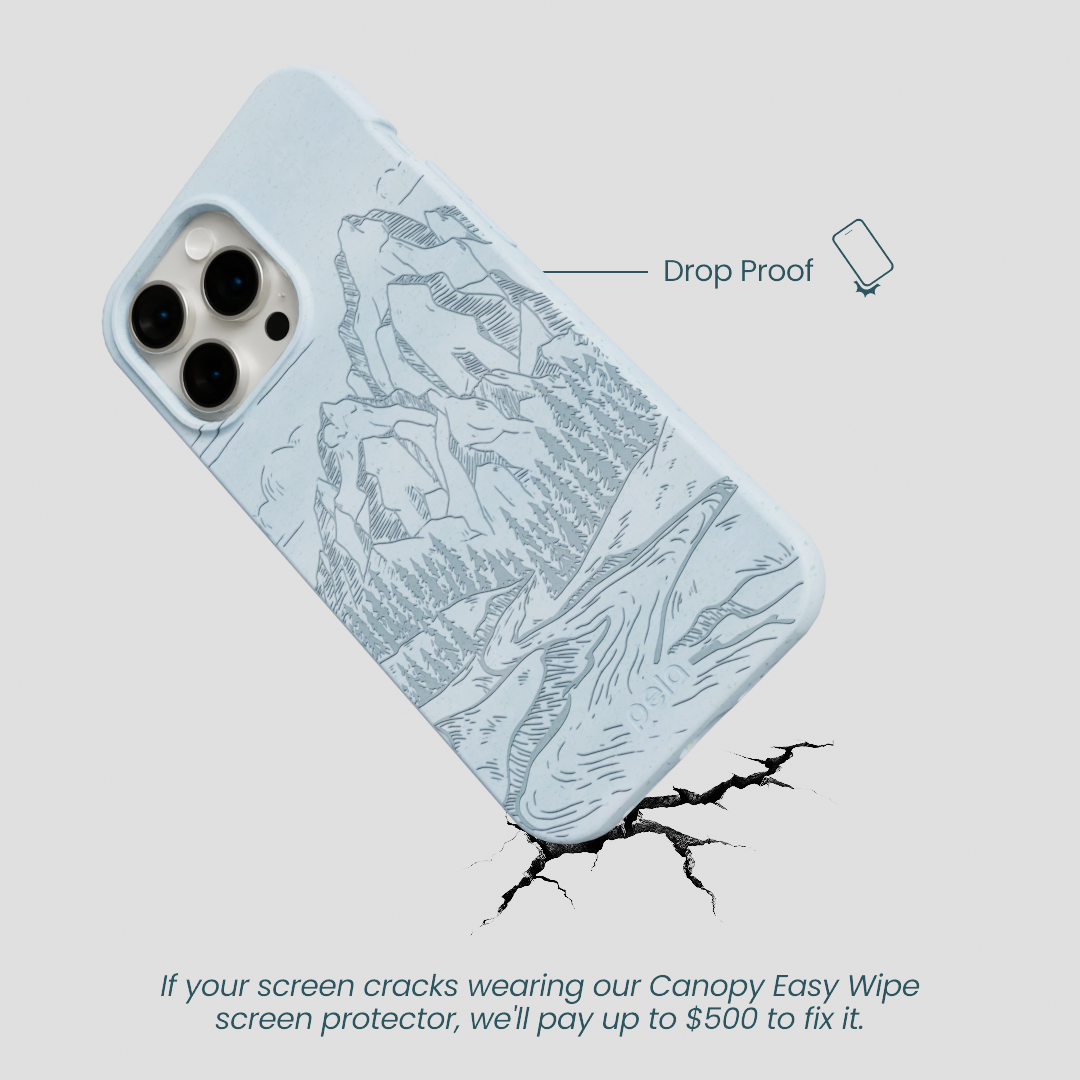 Powder Blue Rockies iPhone 15 Pro Max Case