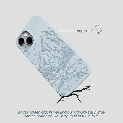 Powder Blue Rockies iPhone 15 Case
