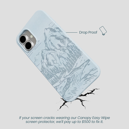 Powder Blue Rockies iPhone 16 Plus Case