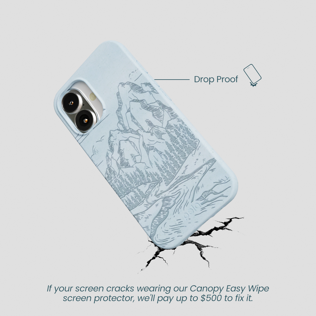 Powder Blue Rockies iPhone 16 Case