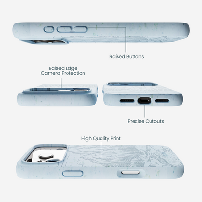 Powder Blue Rockies iPhone 17 Pro Max Case