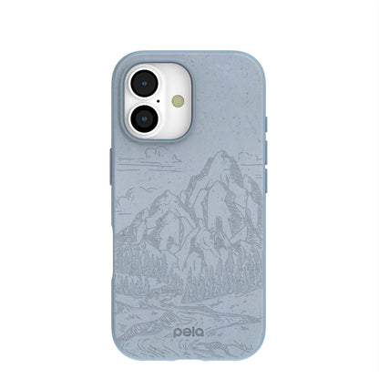 Powder Blue Rockies iPhone 17 Case